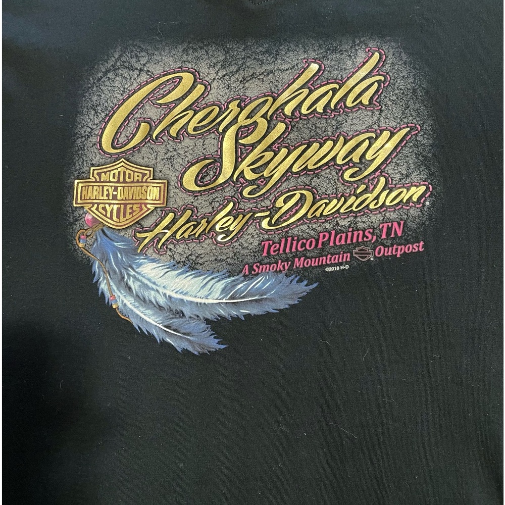 Harley-Davidson Ladies XL Short Sleeve T. Like NEW! Hardly worn!